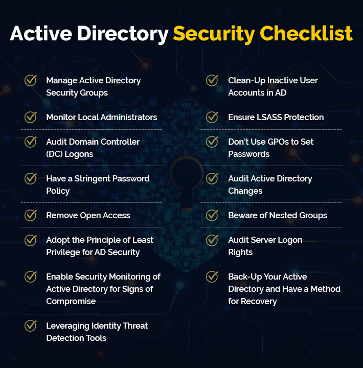 Active Directory Security Best Practices & Checklist