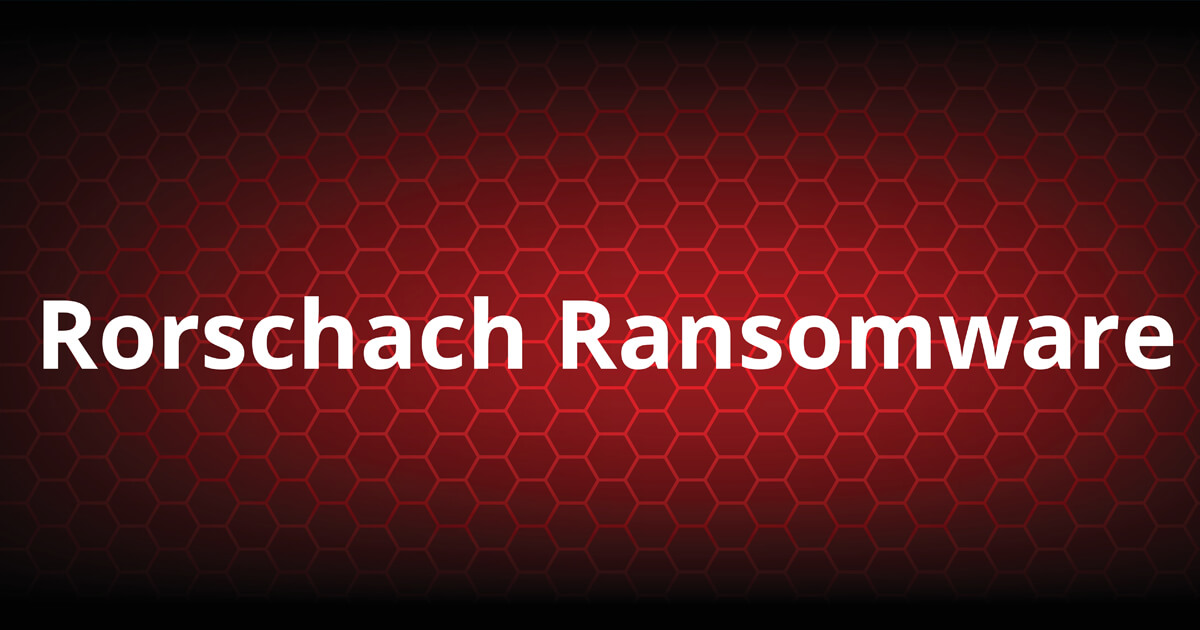 New Rorschach Ransomware: The Fastest Encryptor - SOCRadar