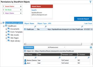 sharepoint permissions audit report