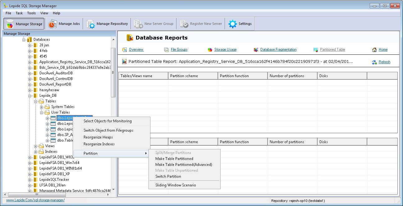 Lepide SQL Storage Manager to Manage, Monitor SQL Server Space ...