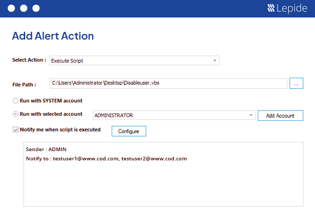 Prepare an Incident Response Mechanism - screenshot